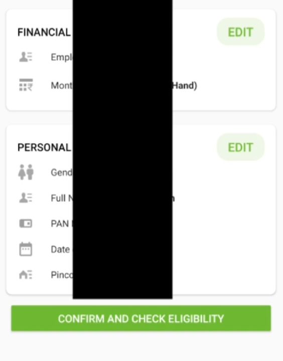 money view personal loan app confirmation