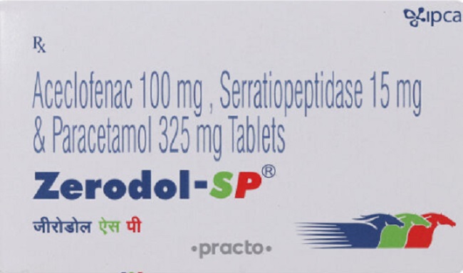 Zerodol Sp Tablet Uses in telugu