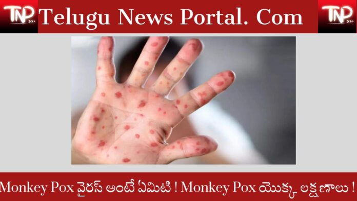 monkey pox symptoms in telugu