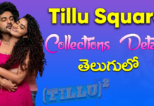 Tillu Square Collections Till Now Telugu