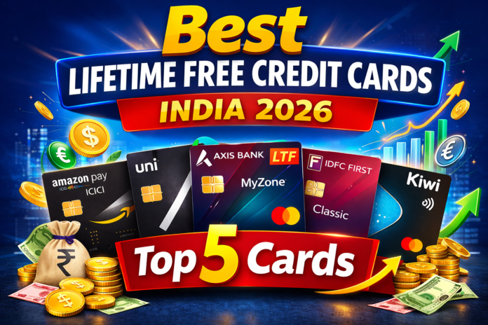Best Lifetime Free Credit Cards India 2026