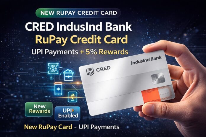 CRED IndusInd Bank RuPay Credit Card CRED IndusInd Bank RuPay Credit Card