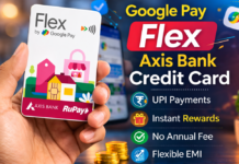 Google Pay Flex Axis Bank Credit Card 2026 – Benefits, Fees, Eligibility Telugu Google Pay Flex Axis Bank Credit Card Telugu