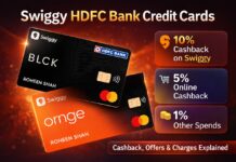 Swiggy BLCK vs ORNGE HDFC Bank Credit Card – Cashback, Dining, Travel Offers & Charges Swiggy ORNGE card and Swiggy BLCK card in telugu